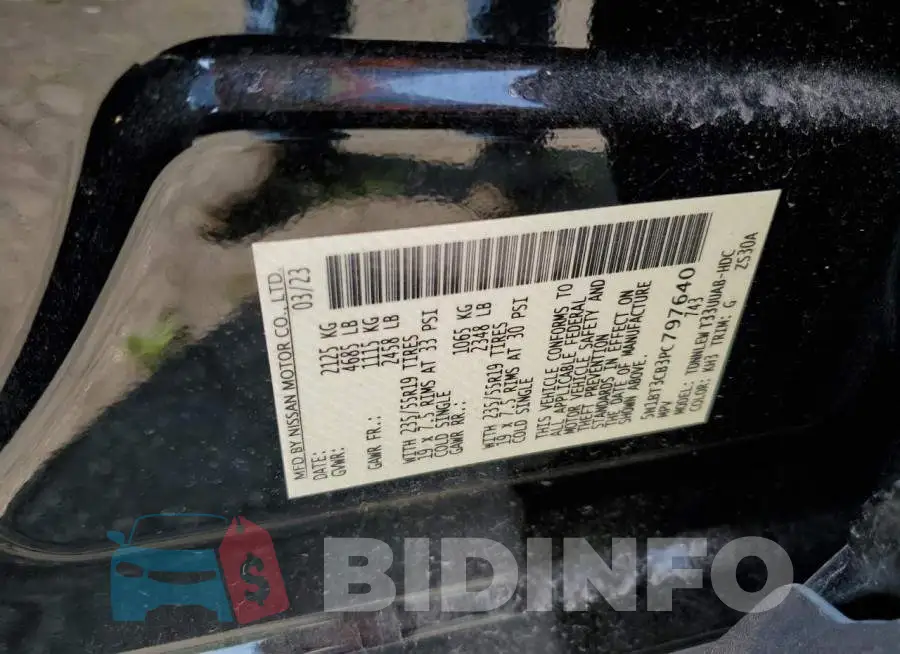 5N1BT3CB3PC797640 Photo# 13