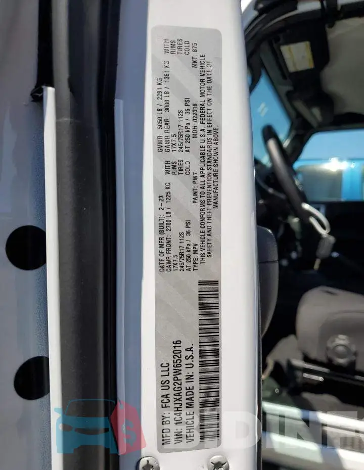 1C4HJXAG2PW652016 Photo# 14