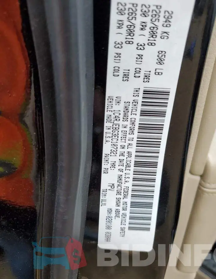 1C4RJEBG3EC107321 Photo# 13
