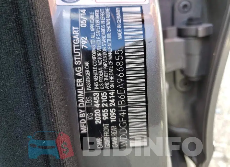 WDDGF4HB6EA966855 Photo# 12