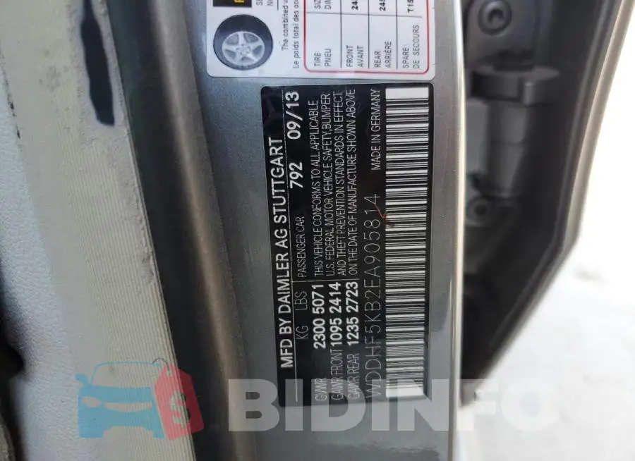 WDDHF5KB2EA905814 Photo# 12