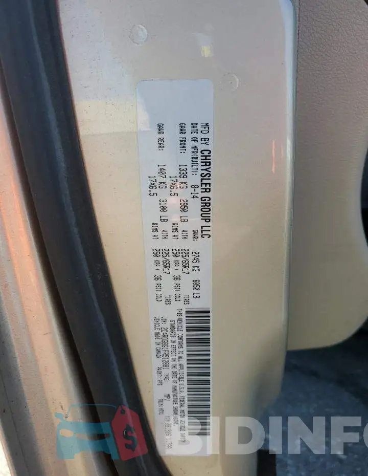 2C4RDGBG1FR512881 Photo# 13