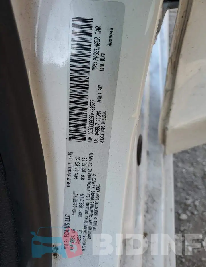 1C3CCCEG9FN700577 Photo# 12
