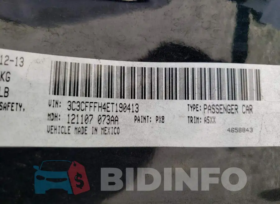 3C3CFFFH4ET190413 Photo# 12