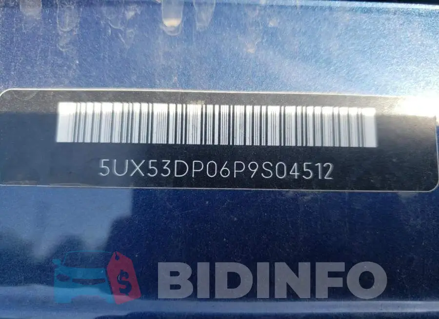 5UX53DP06P9S04512 Photo# 12