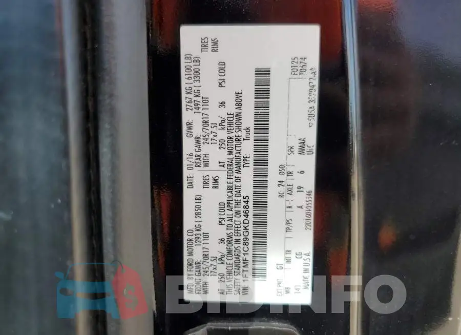 1FTMF1C89GKD46845 Photo# 12