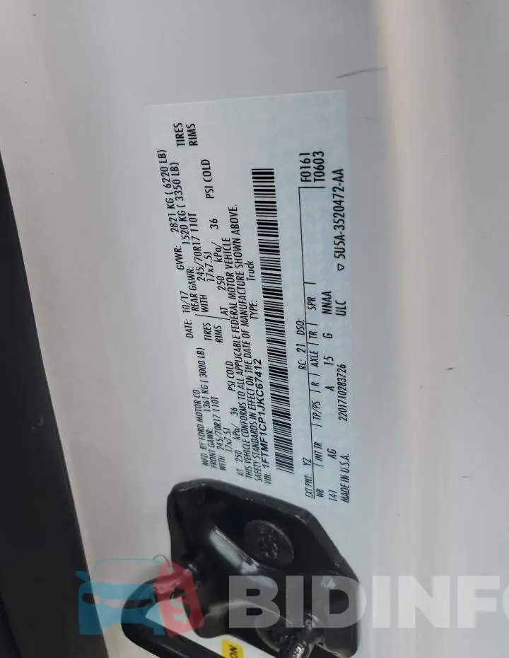 1FTMF1CP1JKC67412 Photo# 12