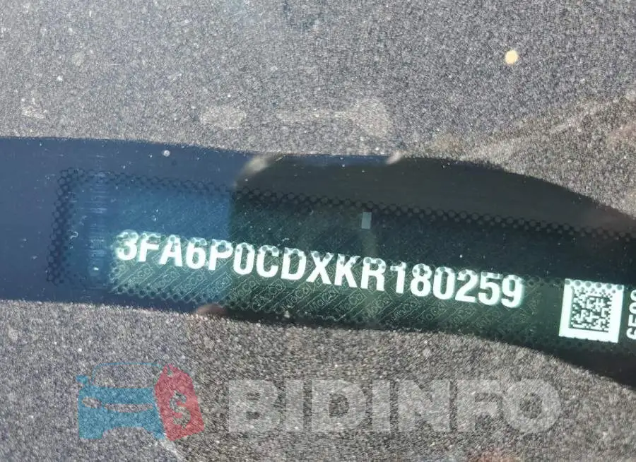 3FA6P0CDXKR180259 Photo# 12