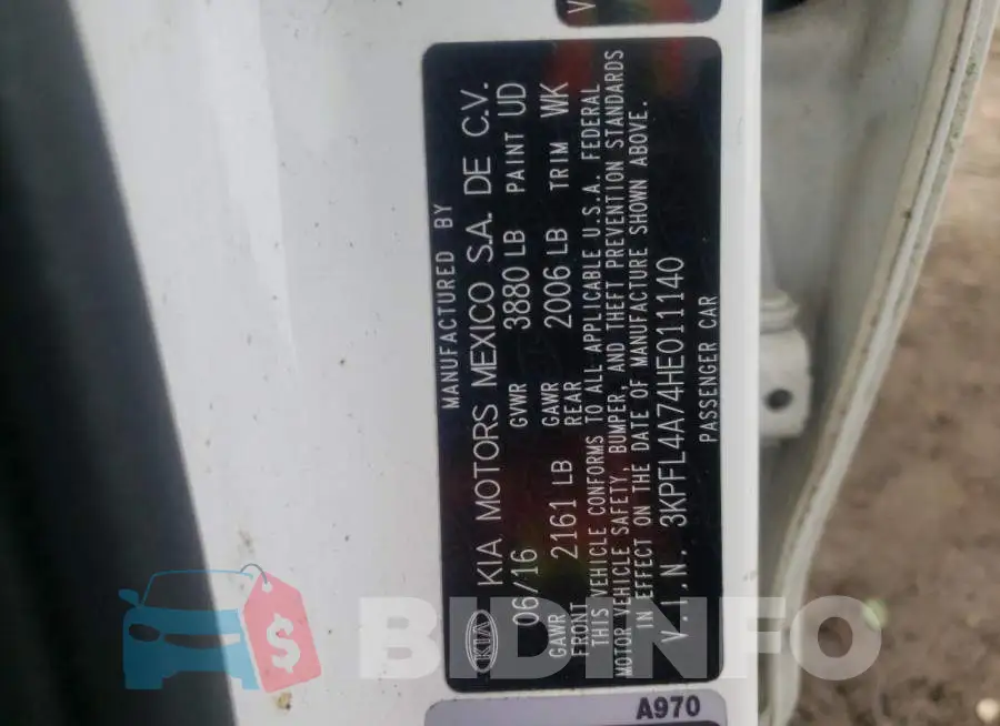 3KPFL4A74HE011140 Photo# 12