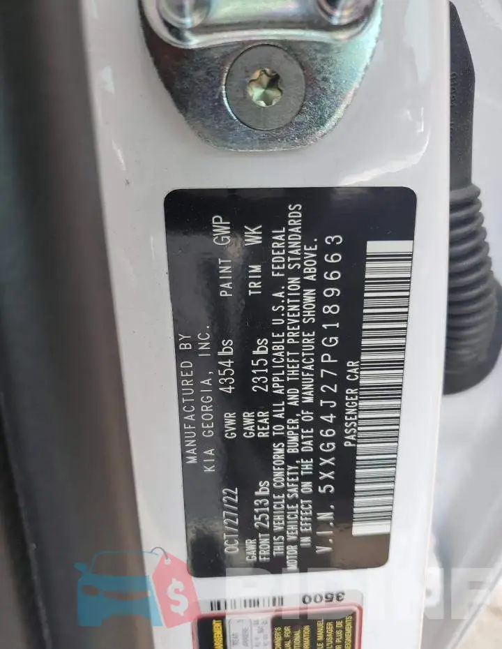5XXG64J27PG189663 Photo# 12