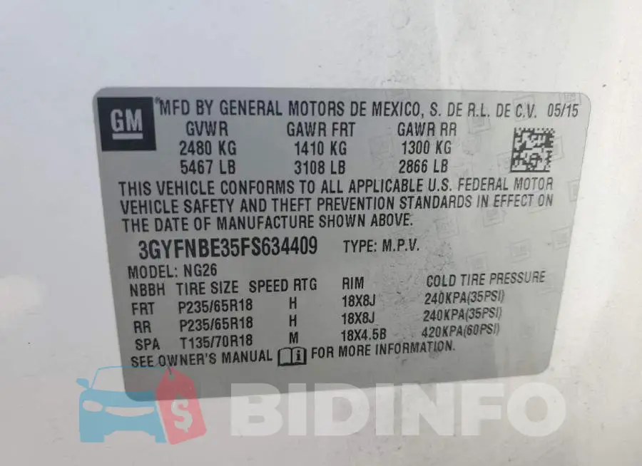 3GYFNBE35FS634409 Photo# 12