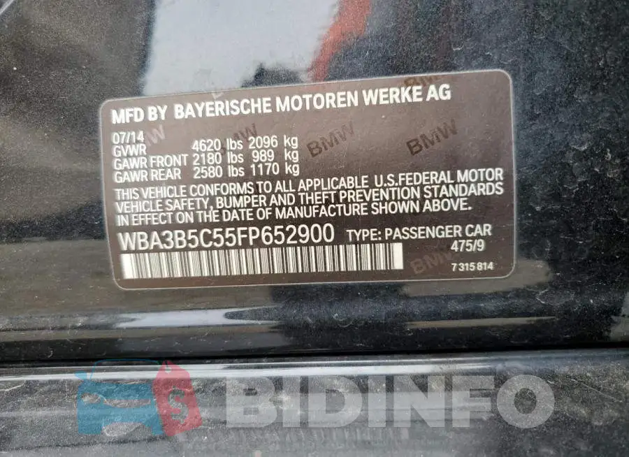 WBA3B5C55FP652900 Photo# 12