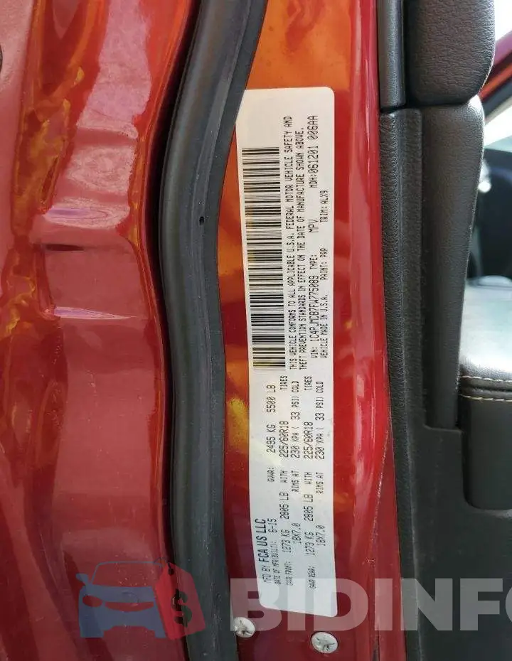 1C4PJMDB7FW775089 Photo# 13