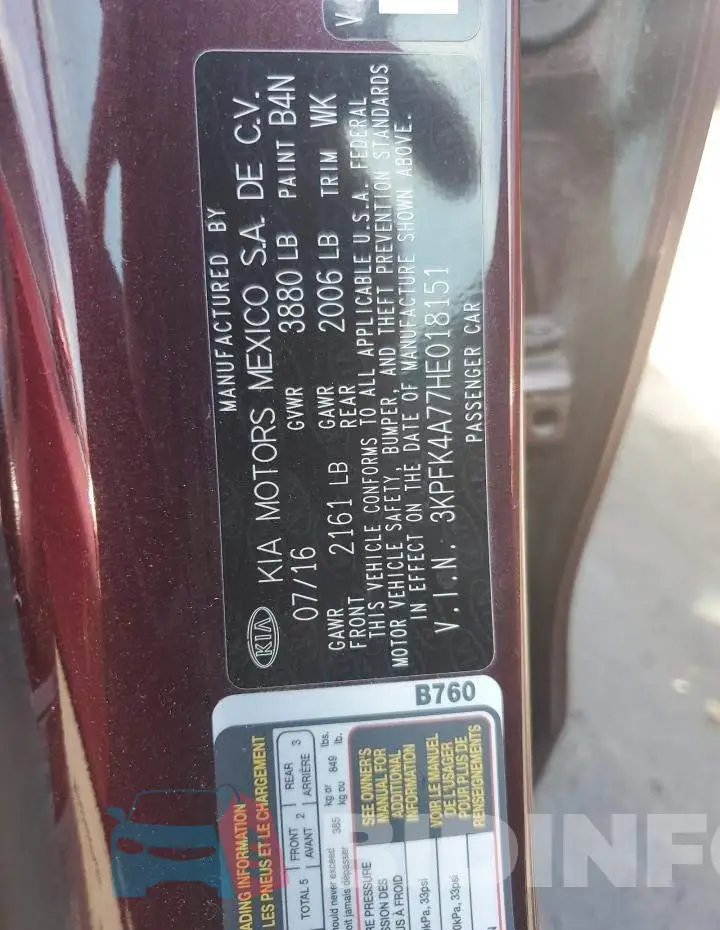 3KPFK4A77HE018151 Photo# 12