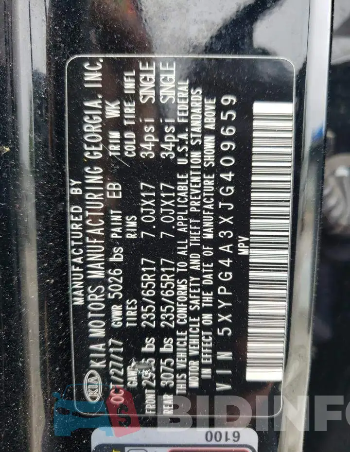 5XYPG4A3XJG409659 Photo# 12