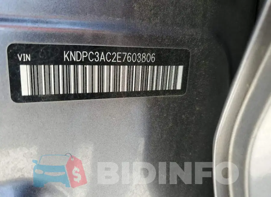 KNDPC3AC2E7603806 Photo# 13
