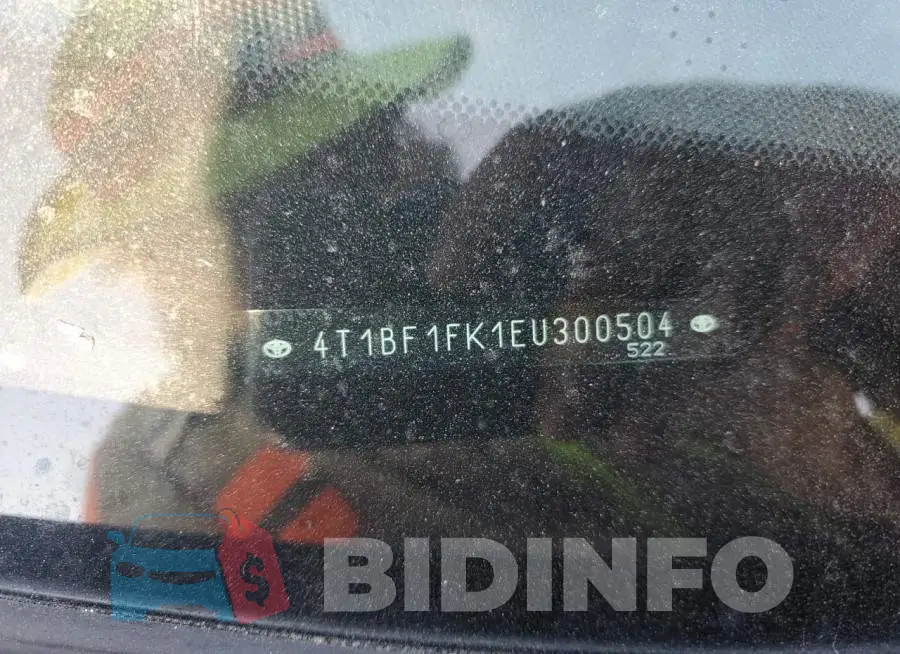 4T1BF1FK1EU300504 Photo# 12