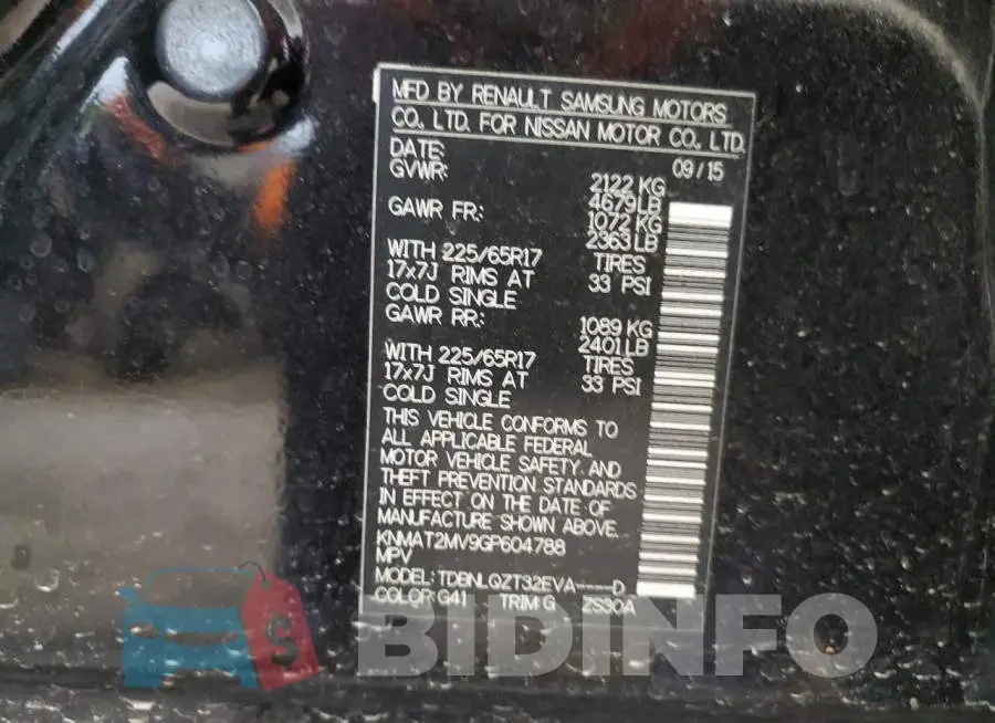 KNMAT2MV9GP604788 Photo# 12