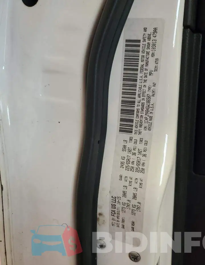 1C4PJMAB4GW186507 Photo# 13