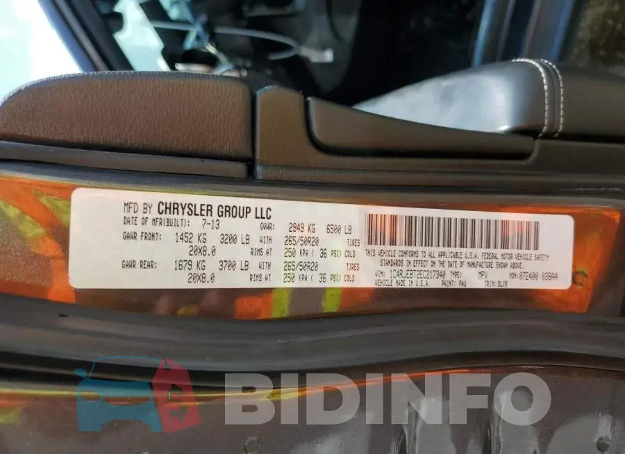 1C4RJEBT2EC217340 Photo# 14