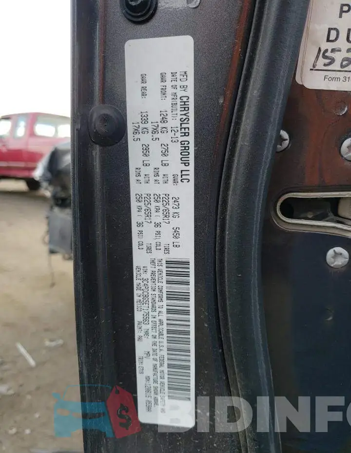 3C4PDCBG5ET175563 Photo# 14