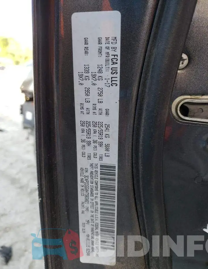 3C4PDDGG0HT583021 Photo# 14