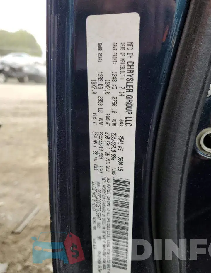 3C4PDDGG3ET315947 Photo# 12