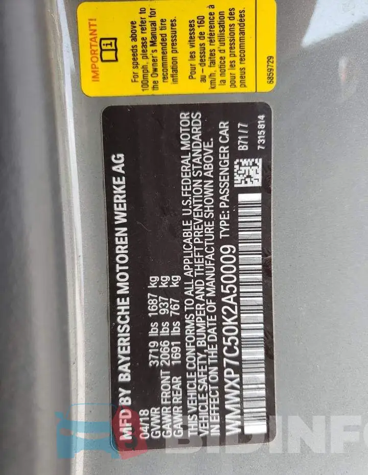 WMWXP7C50K2A50009 Photo# 12