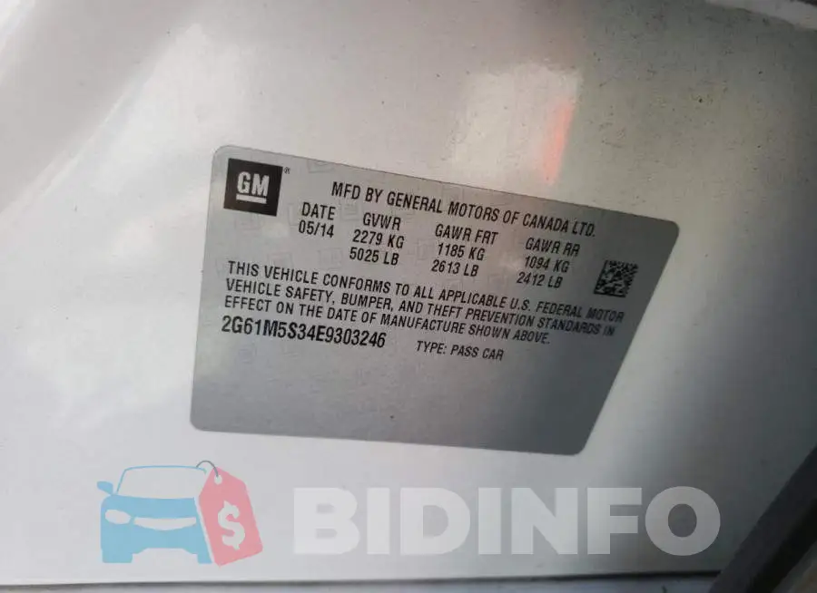 2G61M5S34E9303246 Photo# 12