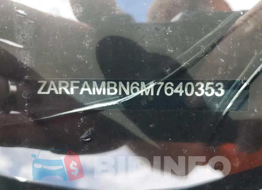 ZARFAMBN6M7640353 Photo# 12