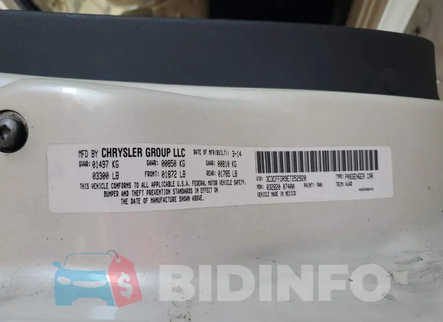 3C3CFFDR9ET252920 Photo# 12