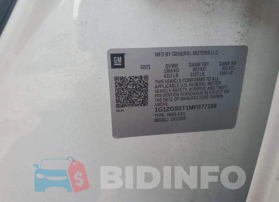 1G1ZG5ST1MF077169 Photo# 12