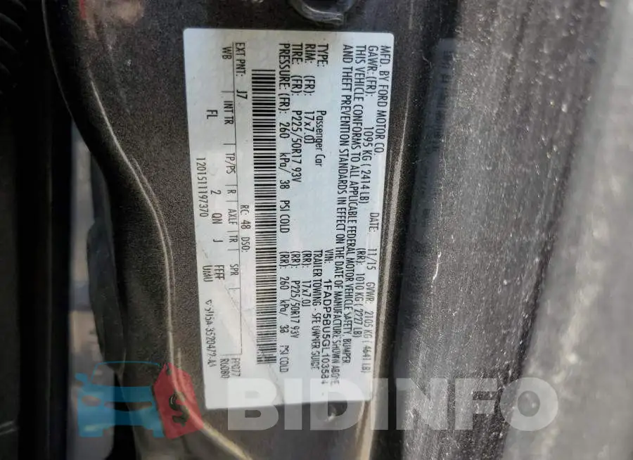 1FADP5BU5GL103584 Photo# 13