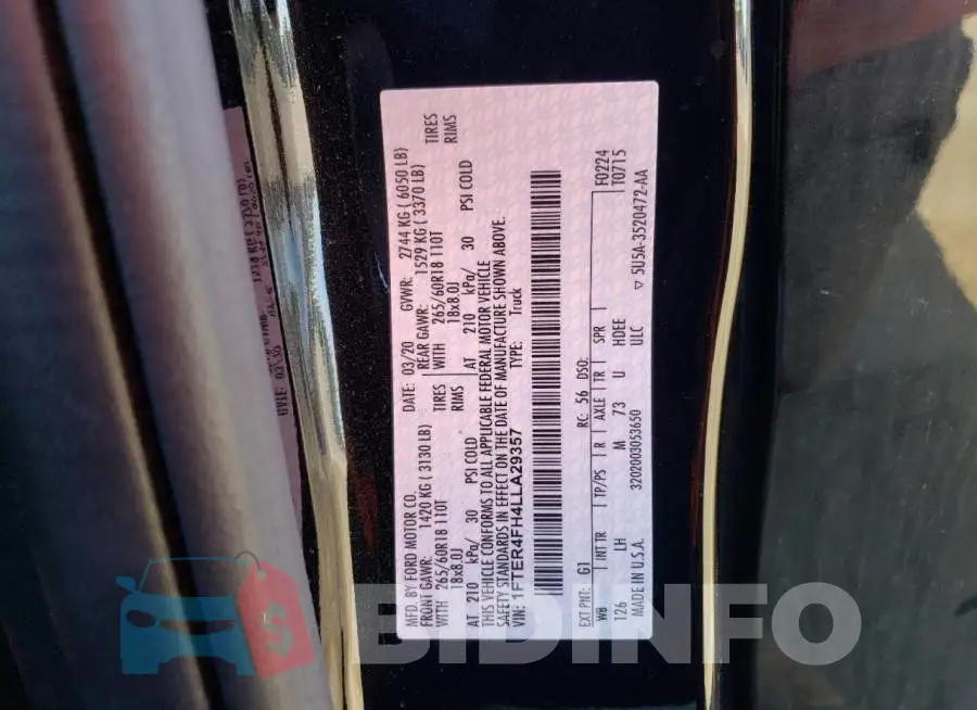 1FTER4FH4LLA29357 Photo# 12