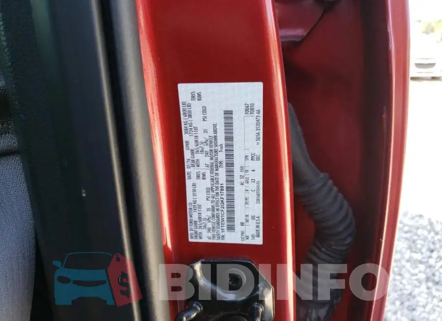 1FTEW1CF2GKF17891 Photo# 12