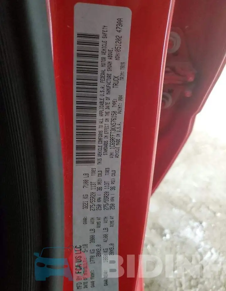 1C6SRFFT3KN576150 Photo# 12