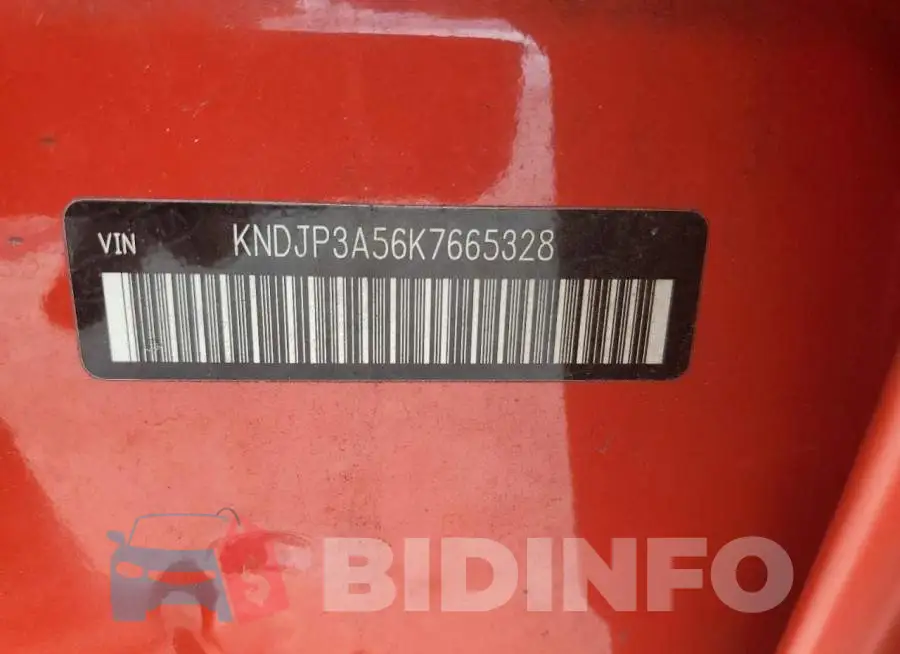 KNDJP3A56K7665328 Photo# 13