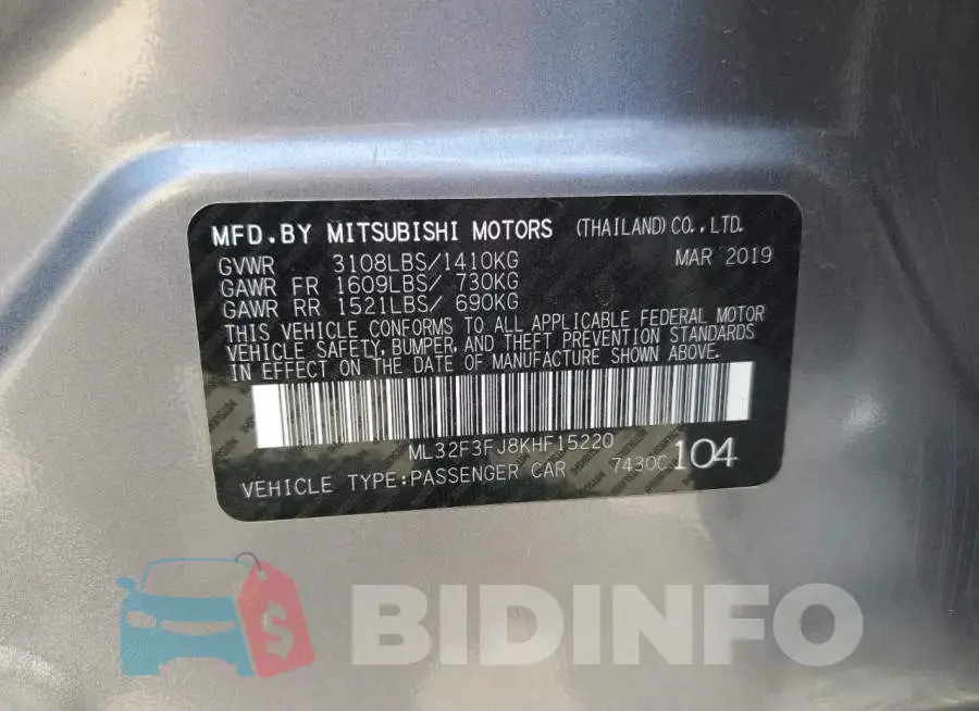 ML32F3FJ8KHF15220 Photo# 13