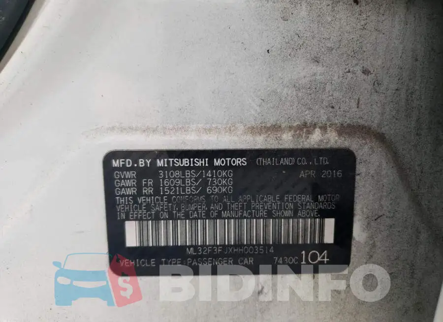 ML32F3FJXHH003514 Photo# 12