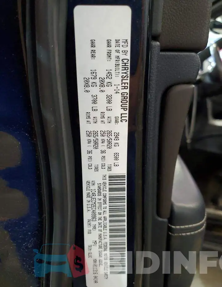 1C4RJECM2EC409963 Photo# 13