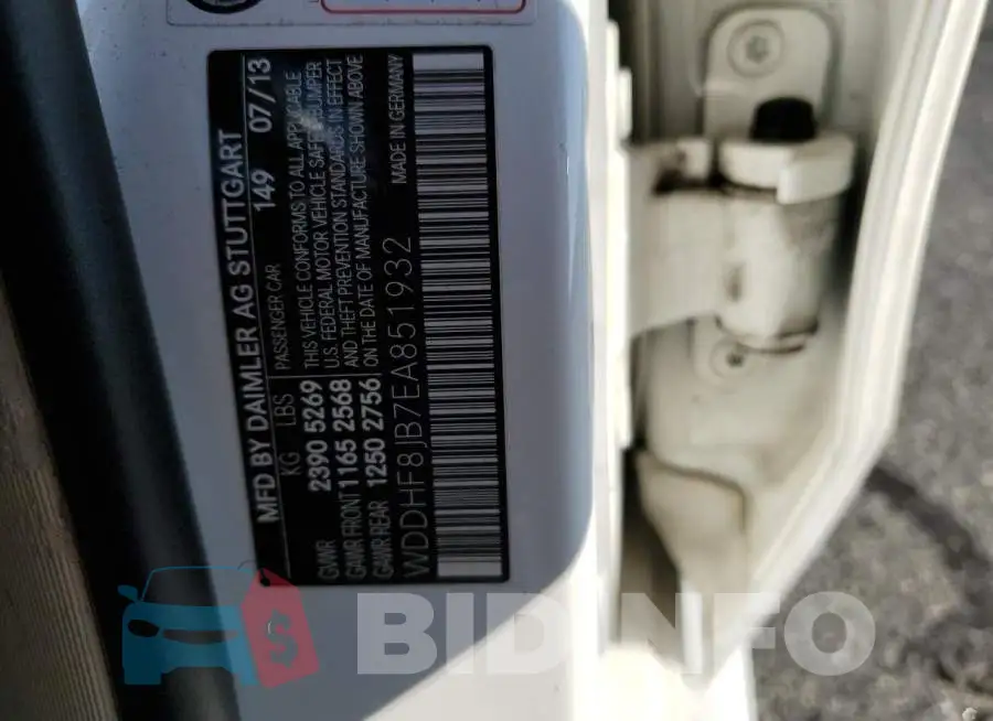 WDDHF8JB7EA851932 Photo# 12