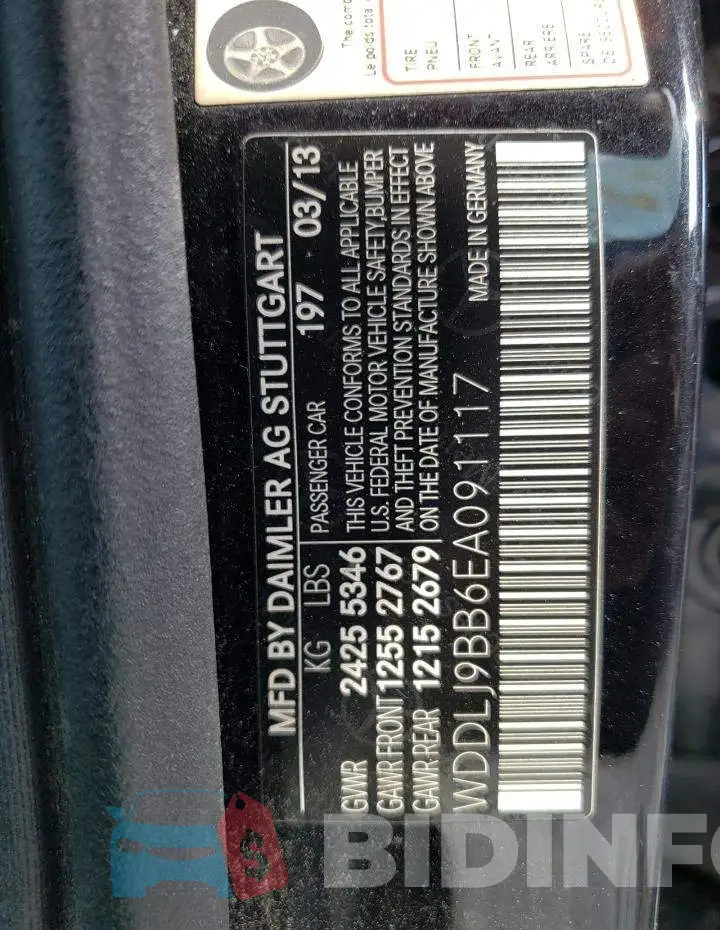 WDDLJ9BB6EA091117 Photo# 12