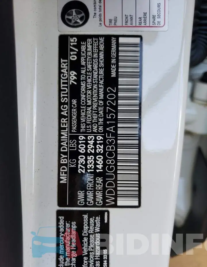 WDDUG8CB3FA157202 Photo# 12