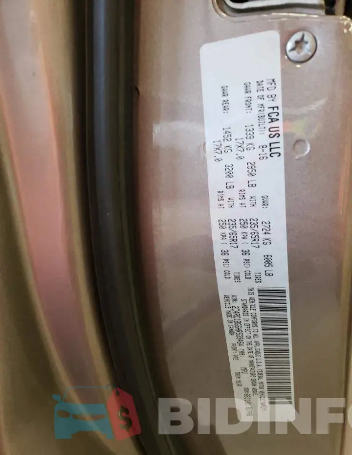 2C4RC1BG6HR539464 Photo# 13