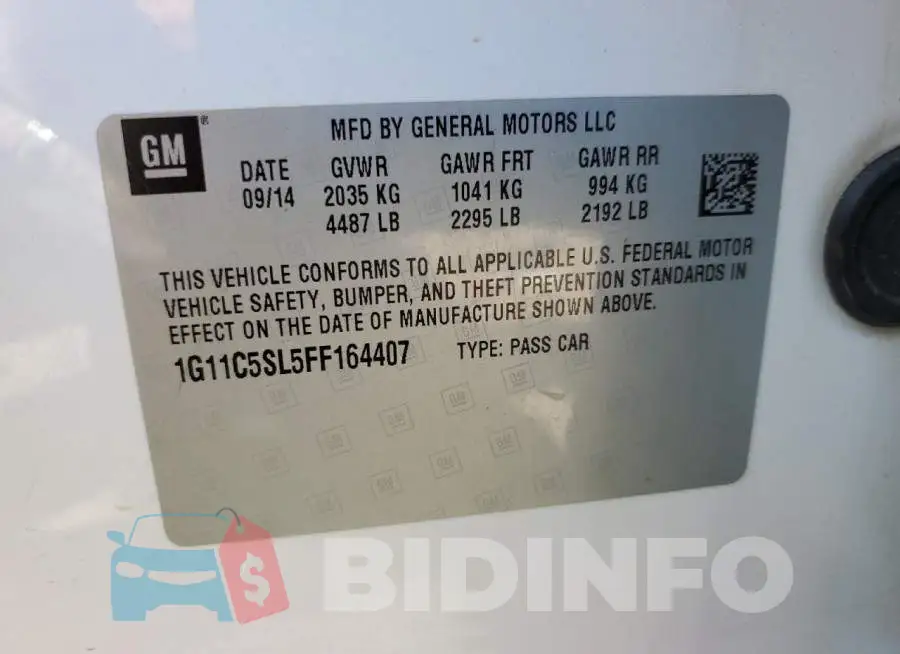 1G11C5SL5FF164407 Photo# 12