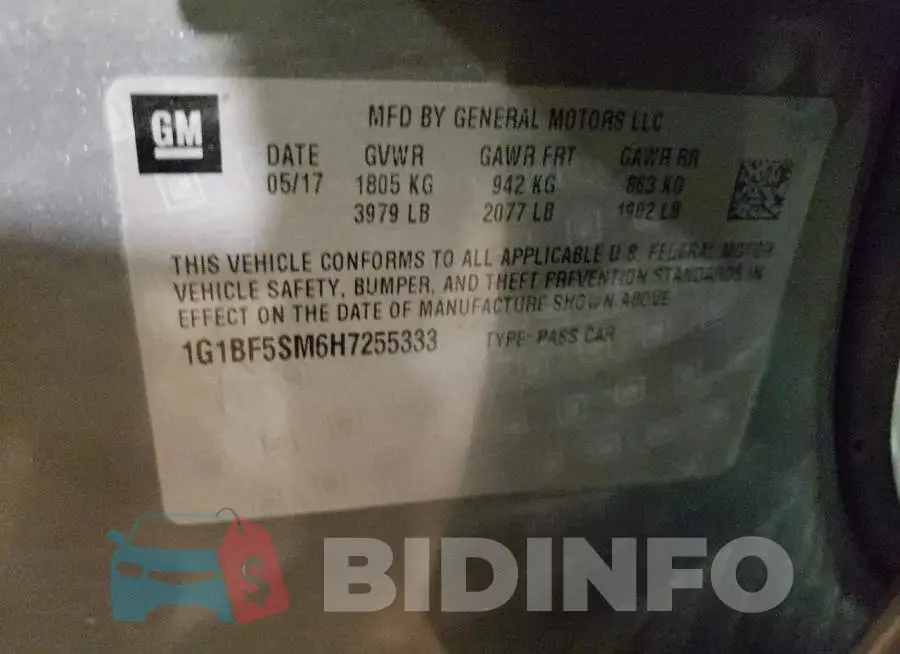 1G1BF5SM6H7255333 Photo# 12