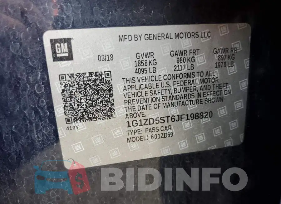 1G1ZD5ST6JF198820 Photo# 12