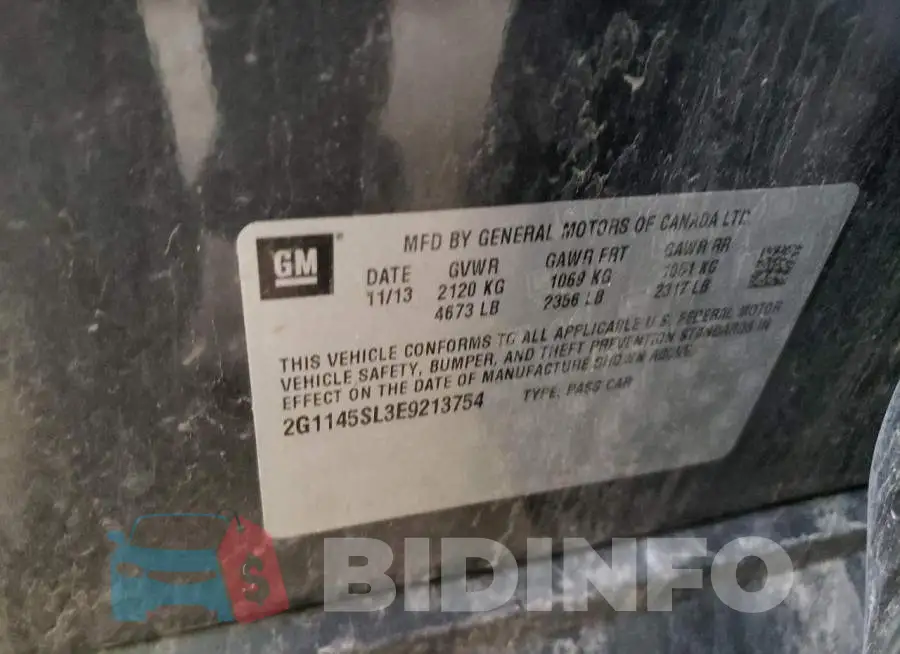 2G1145SL3E9213754 Photo# 12