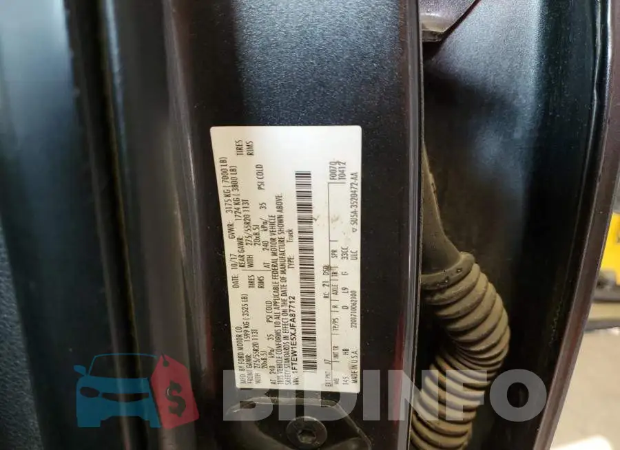 1FTEW1E5XJFA87712 Photo# 12