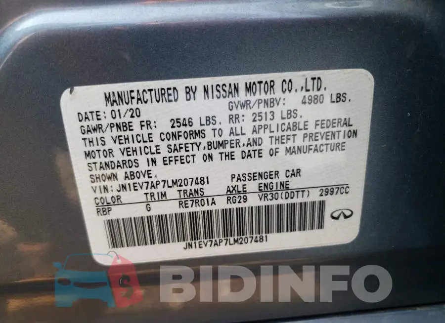 JN1EV7AP7LM207481 Photo# 12